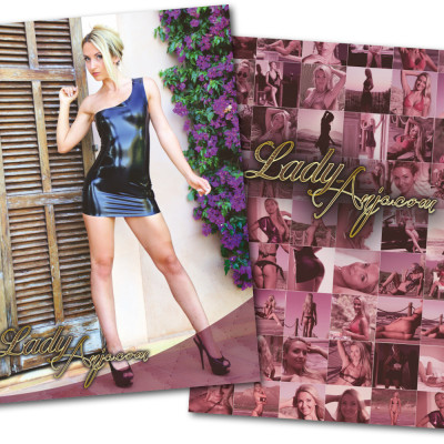 Autogrammkarte Black Latex Dress