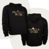 Hoodie „Her RULES. MY life.“ - diskrete Version
