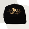 Cap „Her RULES. MY life.“ - diskrete Version