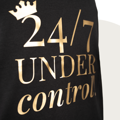 Muscle-Shirt „24/7 UNDER control“ - diskrete Version