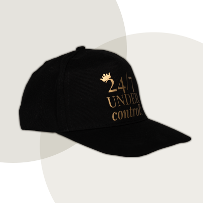 Cap „24/7 UNDER control“ - diskrete Version