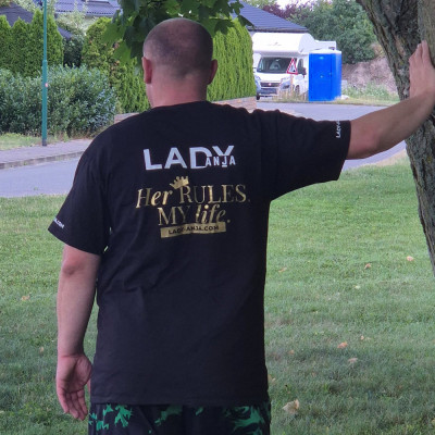 T-Shirt „Her RULES. MY life.“ - Owned & Proud Version