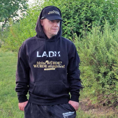 Hoodie „Meine WÜRDE? WURDE abgegeben!“ - Owned & Proud Version