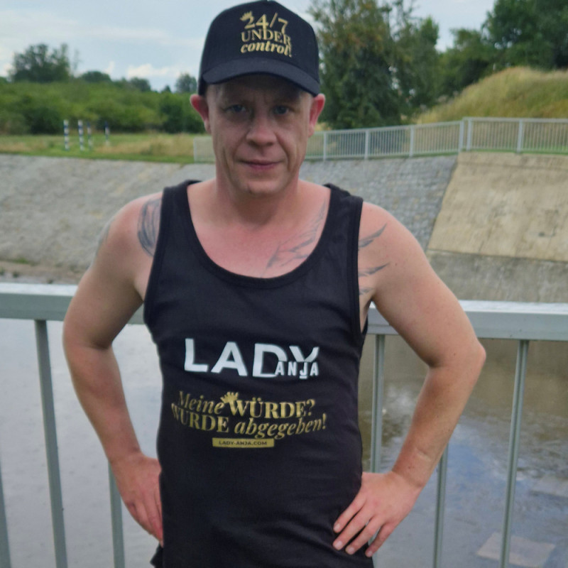 Muscle-Shirt „Meine WÜRDE? WURDE abgegeben!“ - Owned & Proud