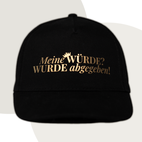 Cap „Meine WÜRDE? WURDE abgegeben!“ - Owned & Proud Version