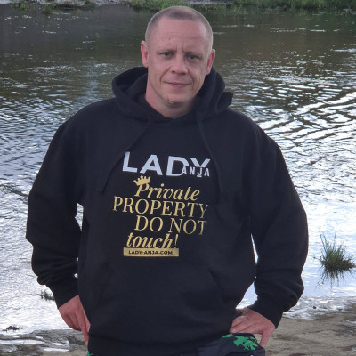 Hoodie „Private PROPERTY DO NOT touch“ - Owned & Proud Version