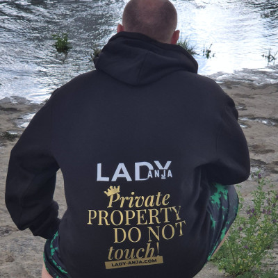 Hoodie „Private PROPERTY DO NOT touch“ - Owned & Proud Version
