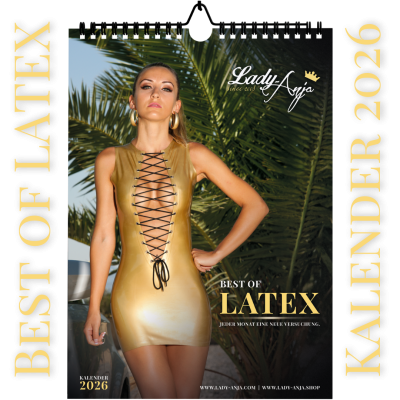 Best of Latex Lady Anja A3 Kalender 2026