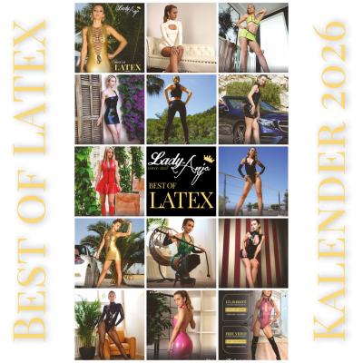 Best of Latex Lady Anja A3 Kalender 2026