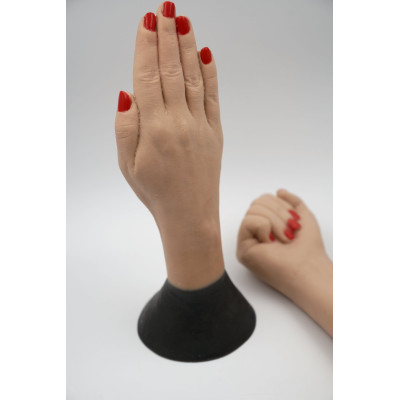 Silikonhand Faust oder flache Hand