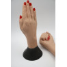 Silikonhand Faust oder flache Hand