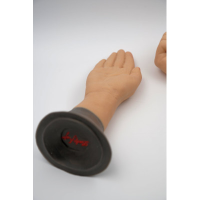 Silikonhand Faust oder flache Hand