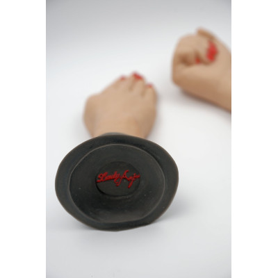 Silikonhand Faust oder flache Hand