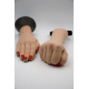 Silikonhand Faust oder flache Hand
