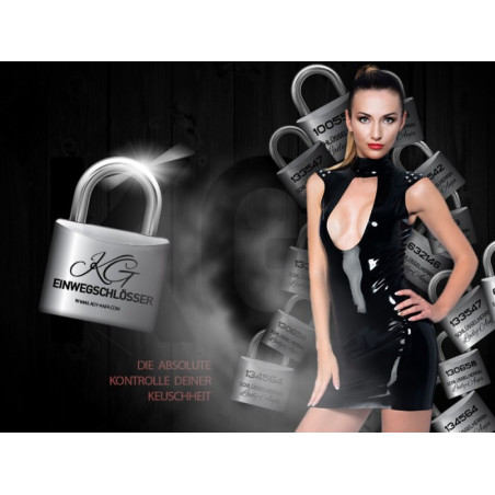 5x KG Einweg-Schloss! Keuschheitskontrolle