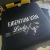 T-Shirt schwarz "Eigentum von Lady Anja"